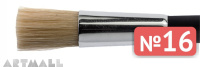 Stencil brush, bristle №16