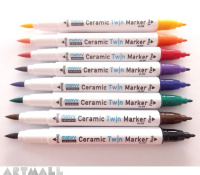Ceramic Twin Marker, Primary set 8 colors