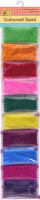 Coloured Sand (Each 1gram) Assorted 10pak
