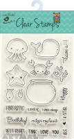 Clear Stamps Fintastic Birthday 23Pc