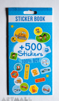 Sticker book +500 Boy