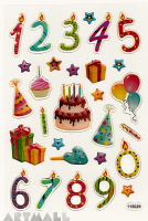 Stickers "Happy Birthday"