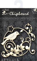 Chipboard Garden Bird 1pc