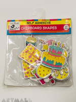 Printed Chipboard Embellishments - Fairyland 20Pc