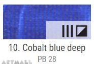 EXTRA Oil paint , Cobalt blue deep, 20 ml