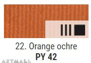 EXTRA Oil paint , Orange ochre, 20 ml