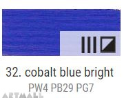 Oil for ART, Cobalt blue light 20 ml.