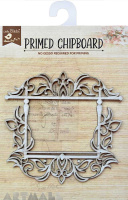 Chipboard - Ornate Square Frame 1pc