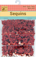 Sequins Blend Red 15Gms