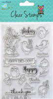 Clear Stamps Happy Bird-Day 15Pc
