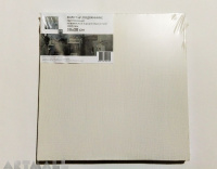 Stretched canvas, 100% Linen, medium grained.