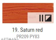 Oil for ART, Saturn red 20 ml.