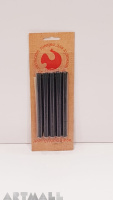 A set of pressed coal in blister, 5pcs.