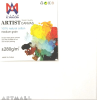 Artist Stretched canvas 20*20 cm, Cotton 280gsm