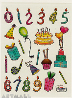 Stickers "Happy Birthday"
