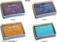 Pigment Inks Selection 1, 4 types assorted