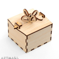 Wooden box "Gift"
