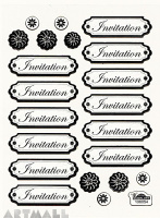 Stickers "Invitation"