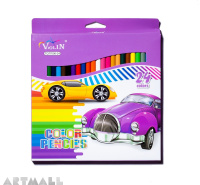 77006- 24 color pencils, violet