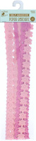 Self Adhesive Paper Laces Dainty Pink 12Pc