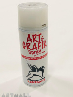 Final acrylic varnish - very flexible for securing works made with water-based paints 400 ml