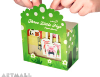 Three Little Pigs Paper Theater