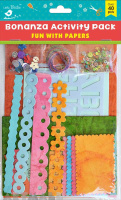Bonanza Activity Pack Fun With Papers Over 50,000 MOQ 40Pc