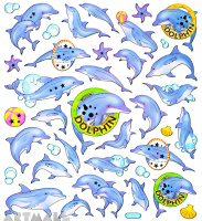 Stickers "Dolphin"