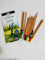 Set of proffessional pencils "Master Class", 12 colors in cardboard.