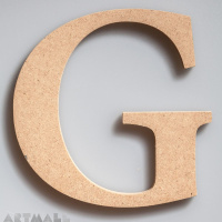 Wooden Letter "G"